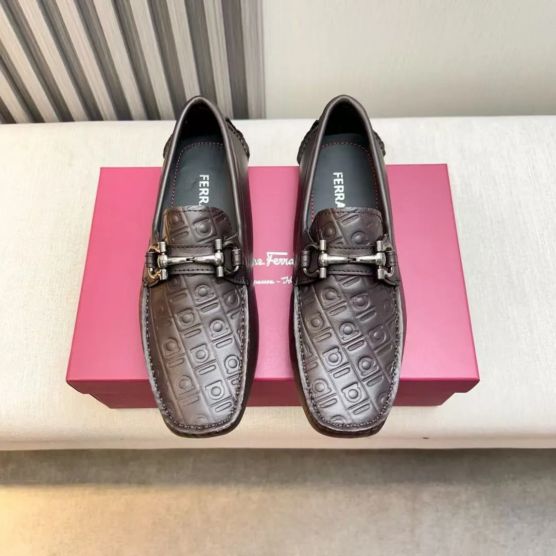 Men's men's shoes 💰620 Ferragamo new high-end quality 🔥 imported cowhide ➕ cowhide lining size 38-45